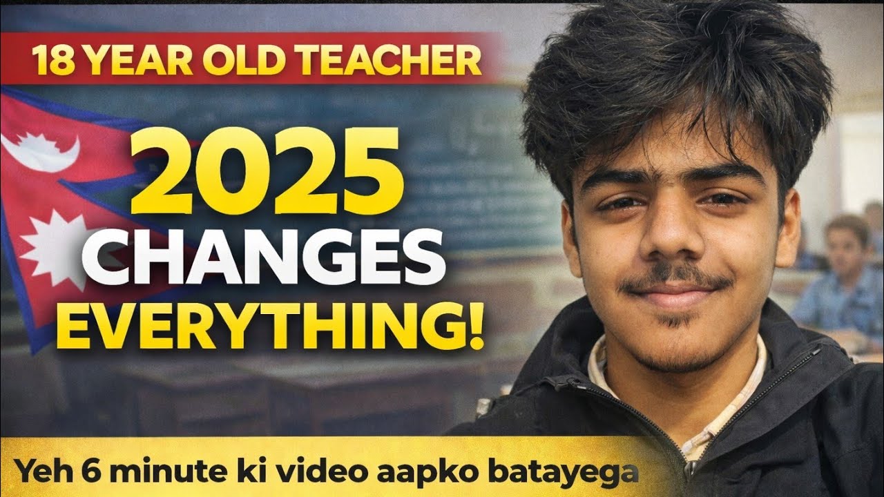 An 18-Year-Old Indian Who Became a Teacher in Nepal 🇳🇵 
