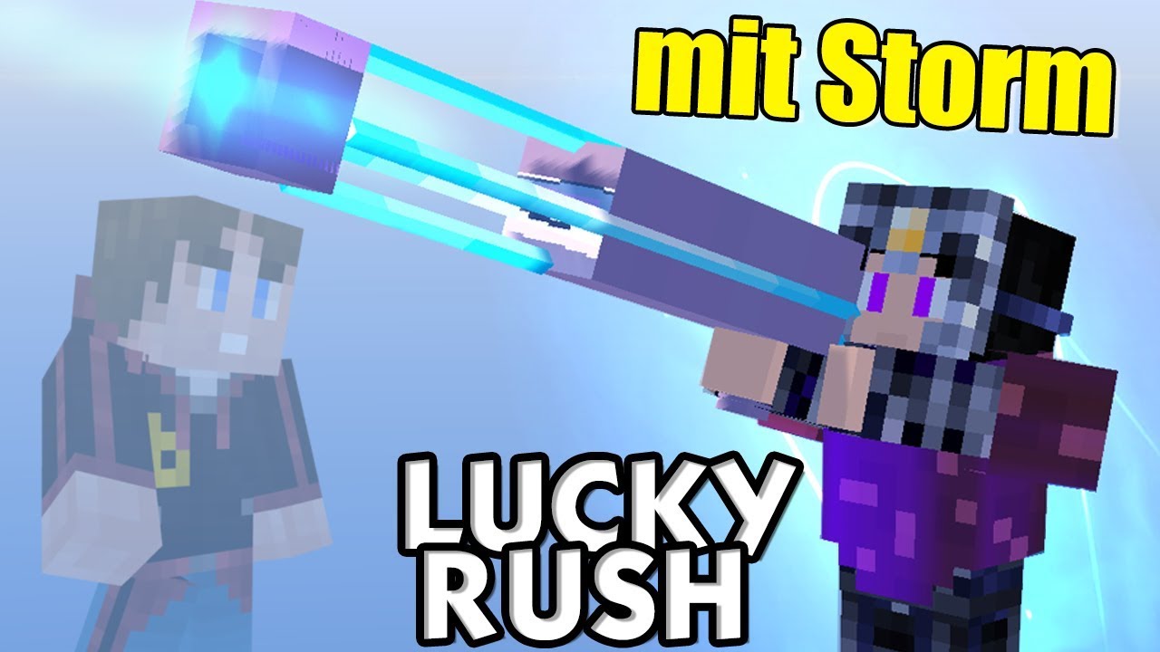 OP Kanone vs Sneaky baasti | Minecraft Lucky Rush