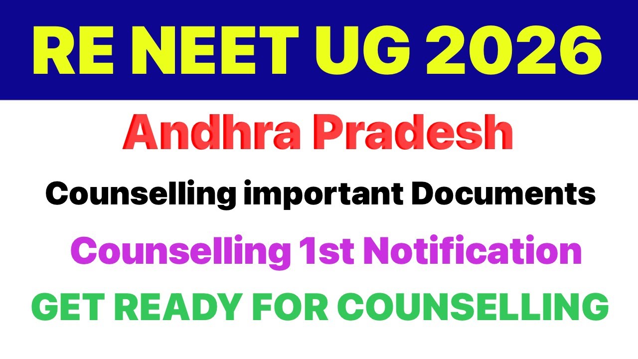 AP NEET UG 2026 Counselling | Documents List Released by Dr. NTRUHS | Don&rsquo;t Miss These Documents