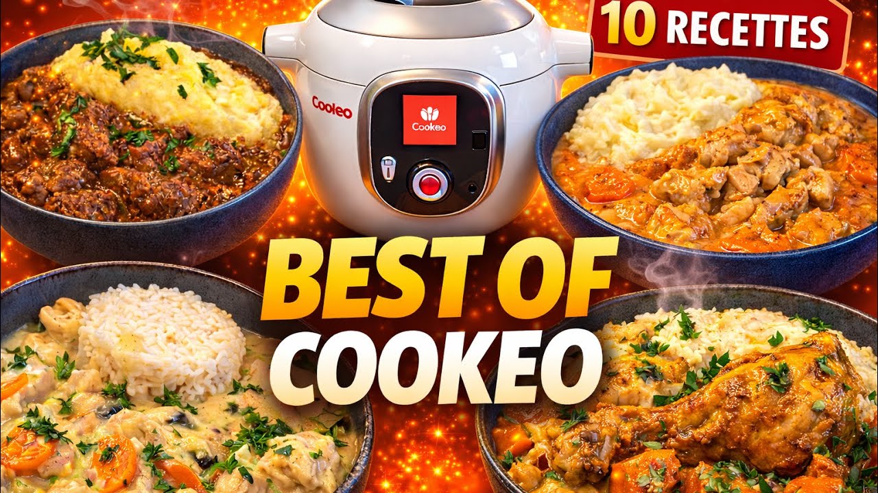 ⭐️Recettes COOKEO : TOP 10 des Meilleures Recettes Rapides, Faciles et Inratables !