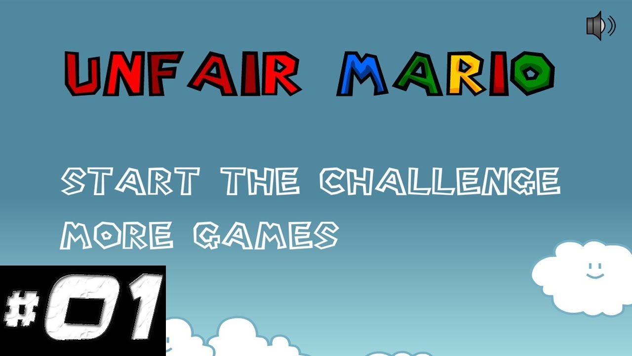 IO ?! ARRABBIATO ?! - Unfair Mario - Webcam LIVE - #01