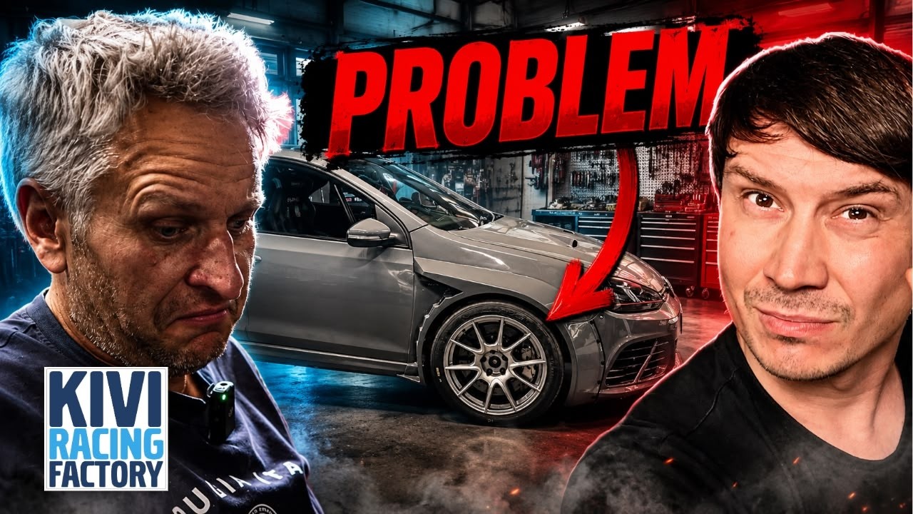 KIVI Racing Factory VW GOLF GTI - Problem z zawieszeniem | radzio FLAT OUT