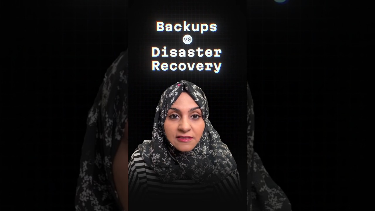 Backup vs Disaster Recovery: Why You Need Both for Data Protection | SRE Concepts
