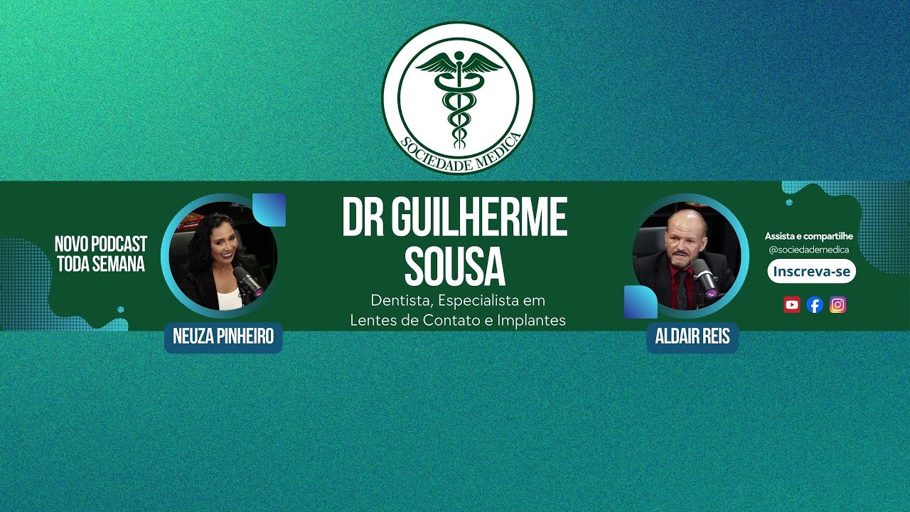 Dr. Guilherme Sousa, Dentista especialista em lentes de contato e implantes