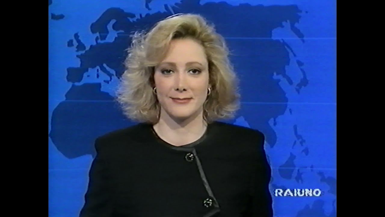 12/03/1994 -  Rai 1 - Tg1 Sera (Francesca Grimaldi)