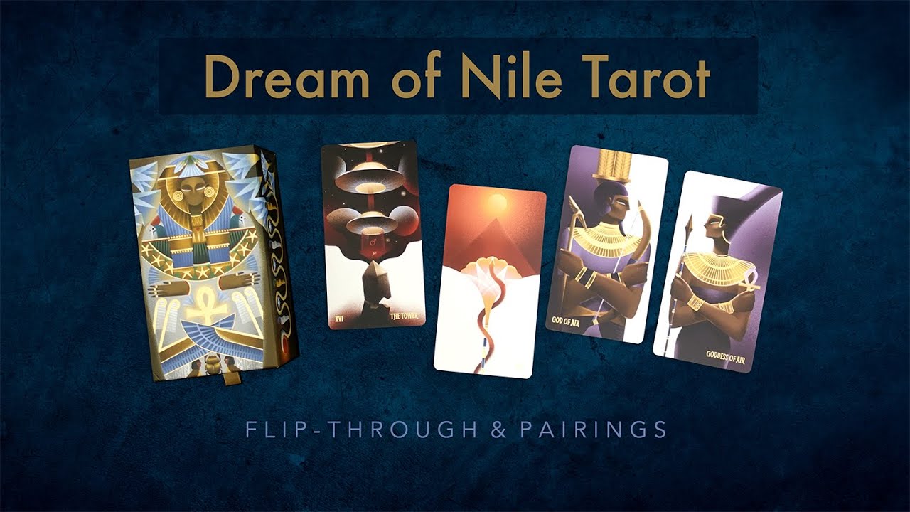 Dream of Nile Tarot 1st Edition 🪲 No-Voice Flip-Through & Pairings 💫