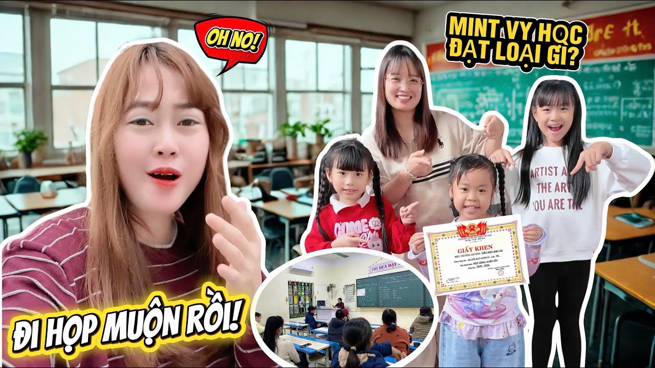 Quên Lịch Họp Phụ Huynh, Mẹ Hà Hí Vội Vã Tới Trường Họp - Mint Vy Hồi Hộp Chờ Báo Kết Quả Học Kỳ I