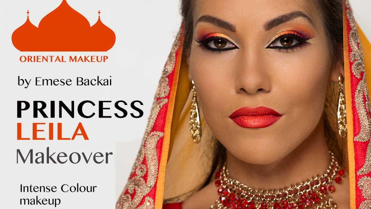 PRINCESS LEILA | ORIENTAL BRIDAL MAKEUP by Emese Backai | 1001 NIGHT MAKEUP COLLECTION