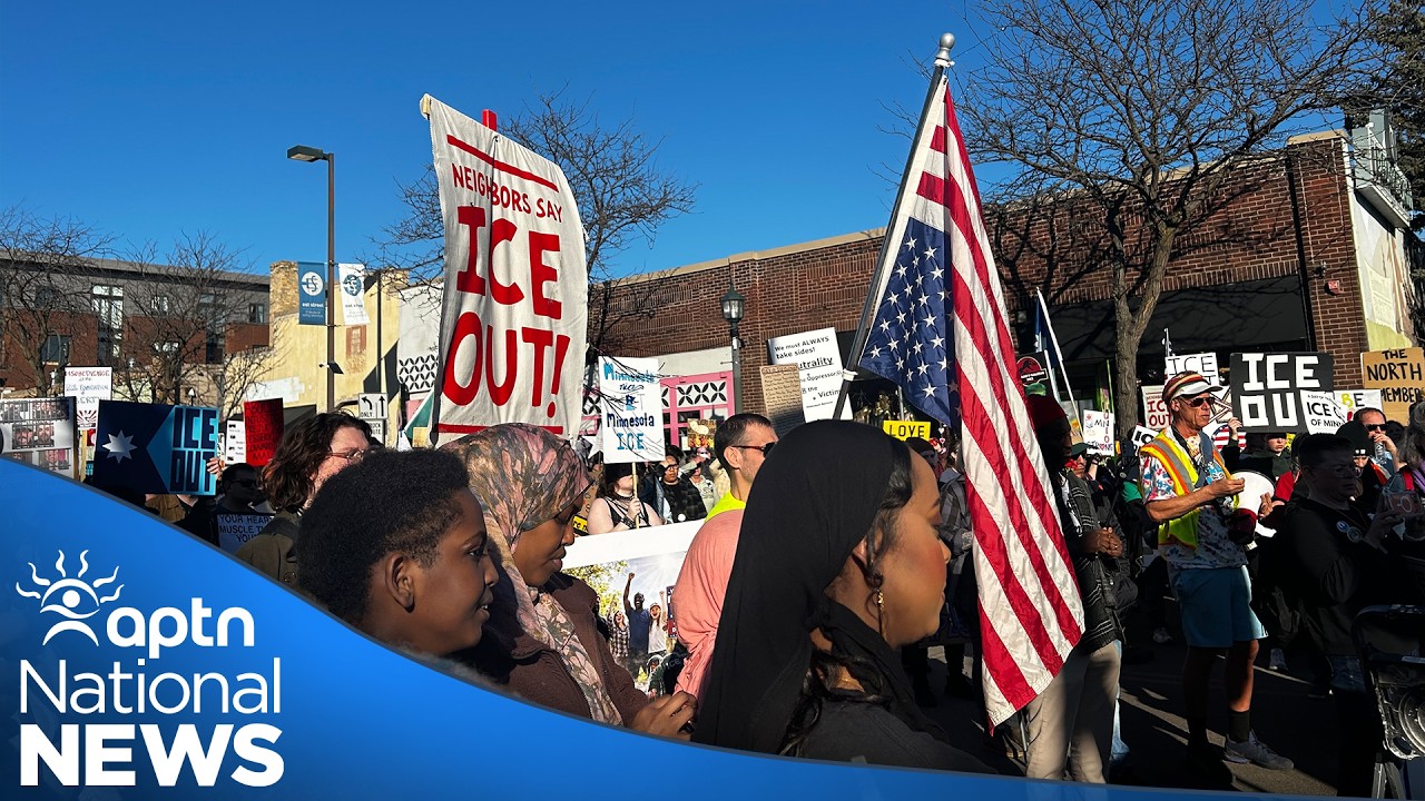Network of Native Americans in Minneapolis to keep community safe from ICE agents | APTN News