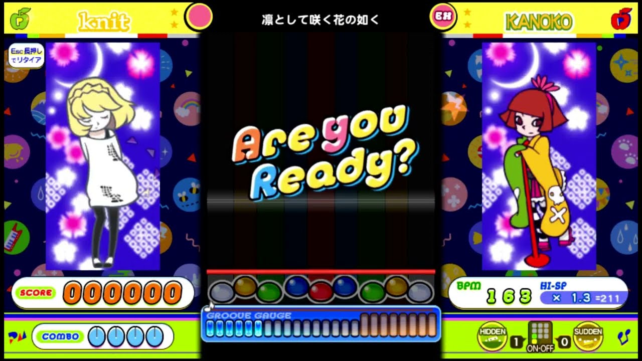 【ポップン】撫子ロックEX【謎色&EXCITE&HIDSUD】