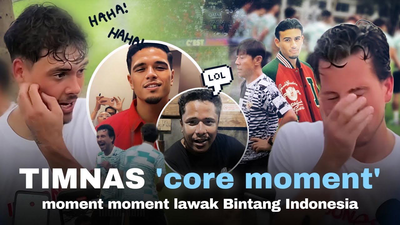 Cuma di INDONESIA, pemain keturunan bisa selucu ini. Moment moment unik PEMAIN TIMNAS di TC