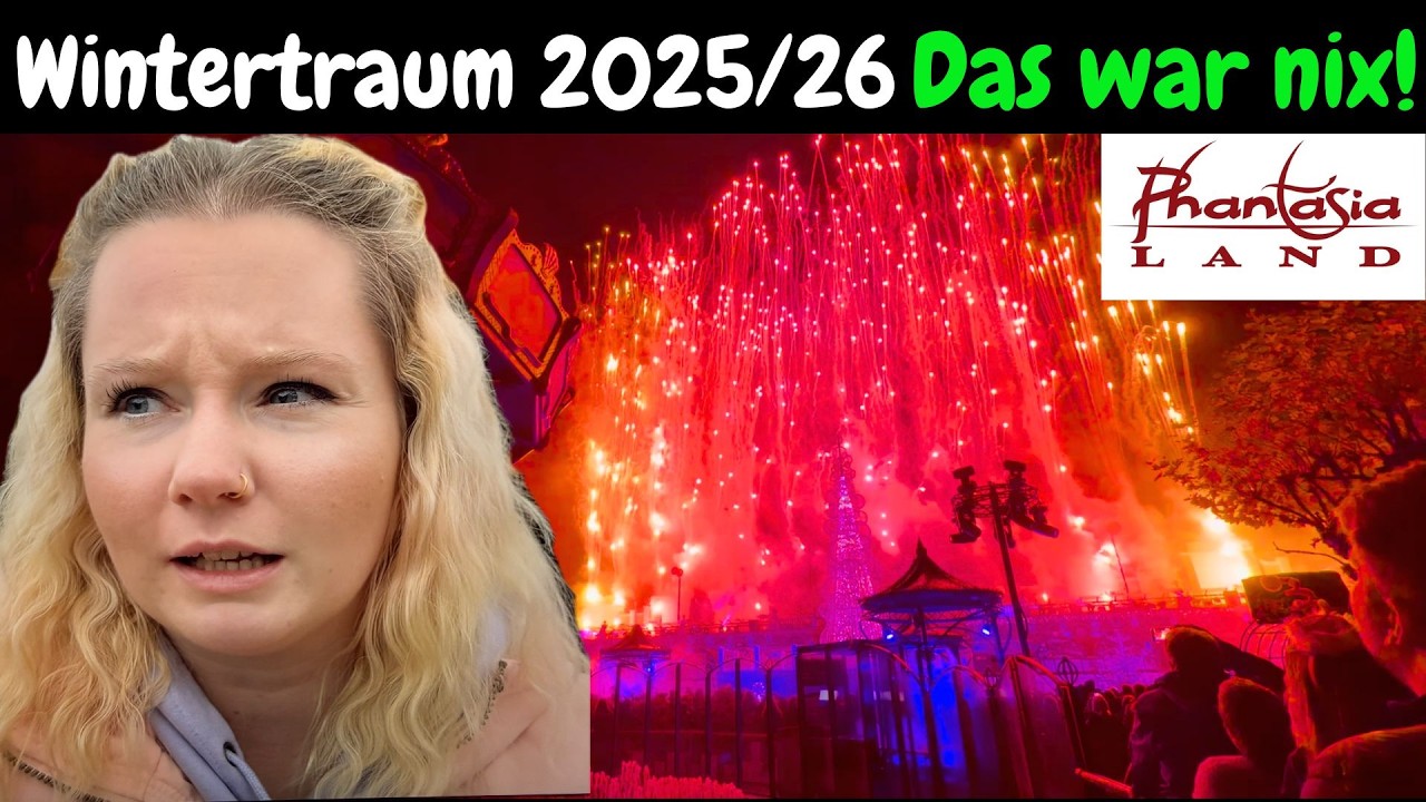 Phantasialand WINTERTRAUM 2025/26 / Vlog / Alle Neuheiten / Shows/ Lights / Menschenmassen /Ling Bao