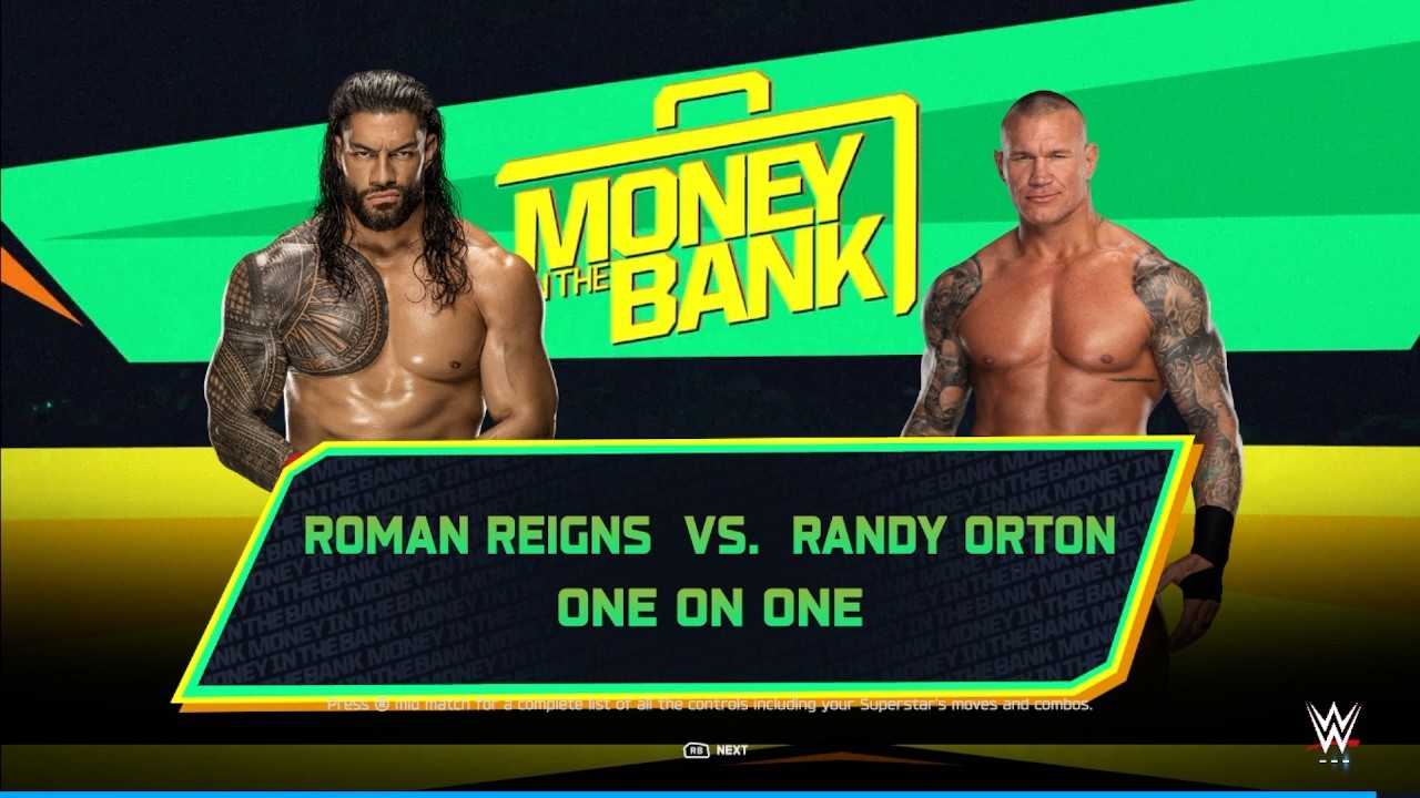 One Ring. Two Killers Randy Orton vs Roman
