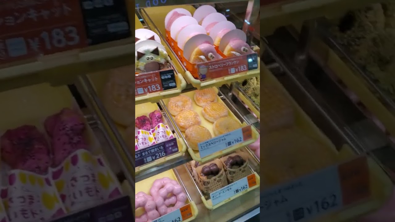 Mister Donuts🍩😋 In Japan🇯🇵 #misterdonut #asmr #satisfying #yummy  #nagoyajapan
