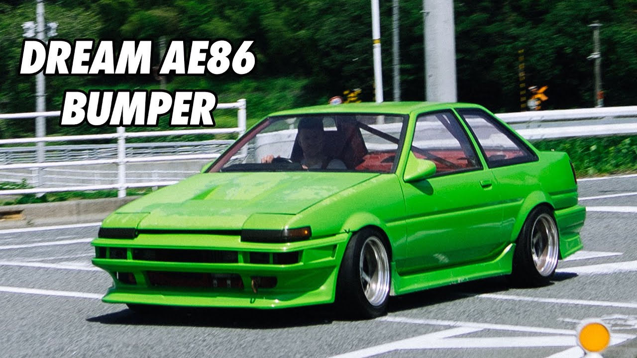 Dream AE86 Bumper With A Cool History Lands From Japan