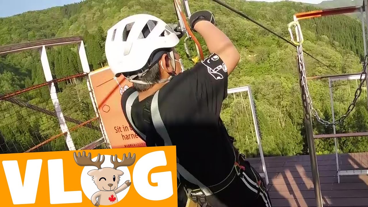 Mega Zipline in Fukui, Japan | Marty's Vlog