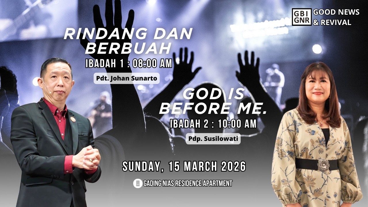 Pdt. Johan Sunarto | Rindang dan Berbuah | 15 Maret 2026