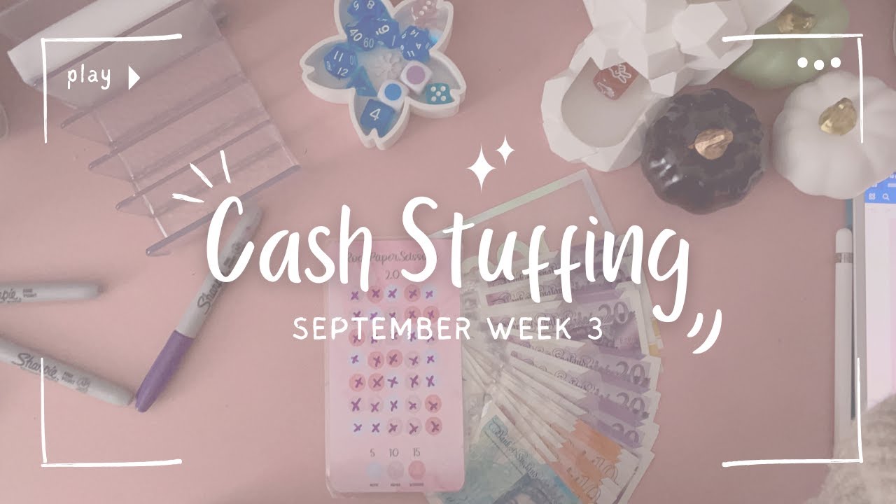 September Week 3  | £160 | #ukcashstuffing  | Hybrid | Sinking Funds & Savings Challenges 2025