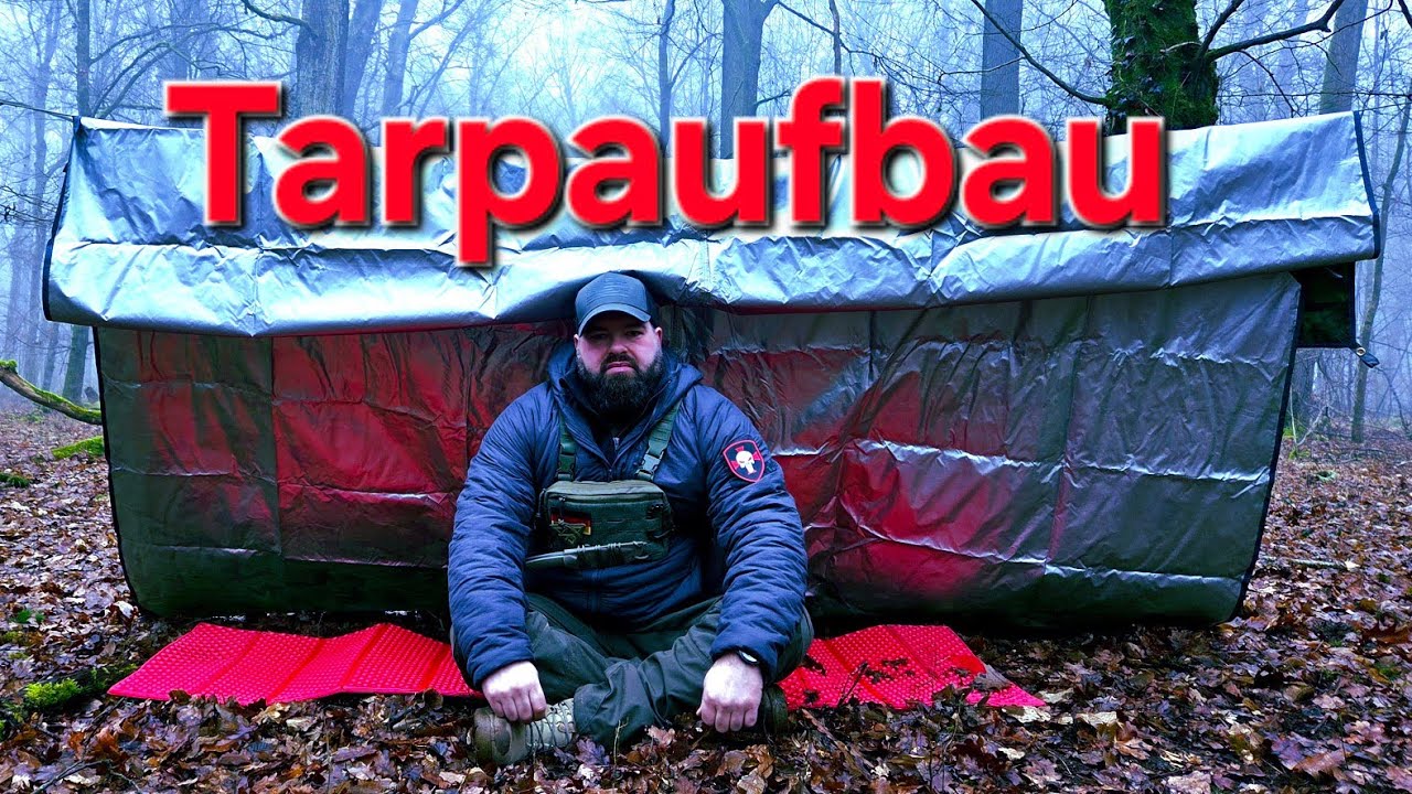 Tarpaufbau für Anfänger