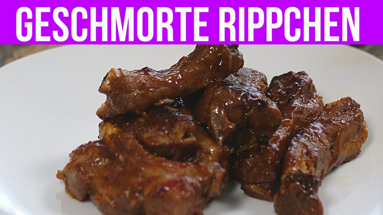 Zarte Spareribs | Geschmorte Rippchen rezept