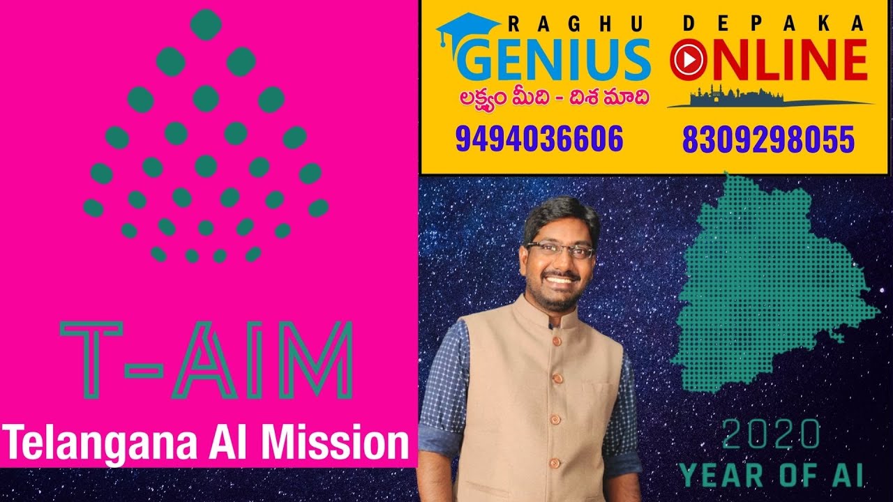 Telangana Artificial Intelligence framework 2020@santhosh sir//genius online//