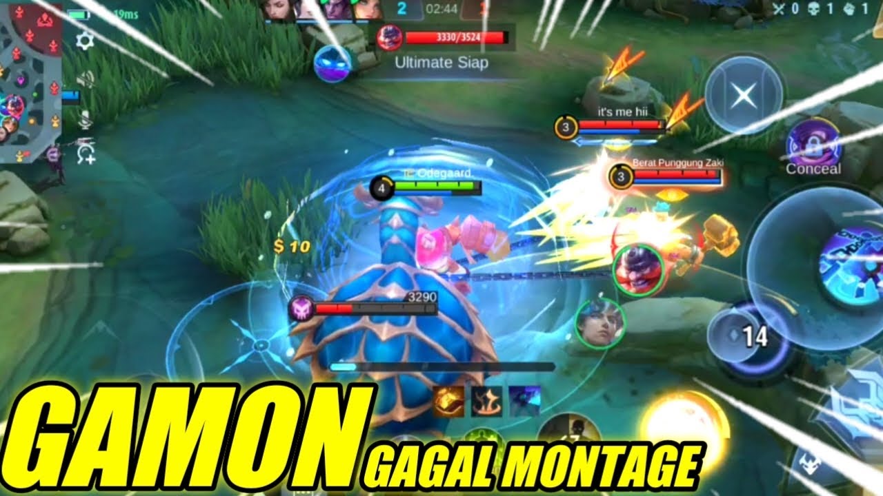 ATLAS GAMON! GAGAL MONTAGE!!!