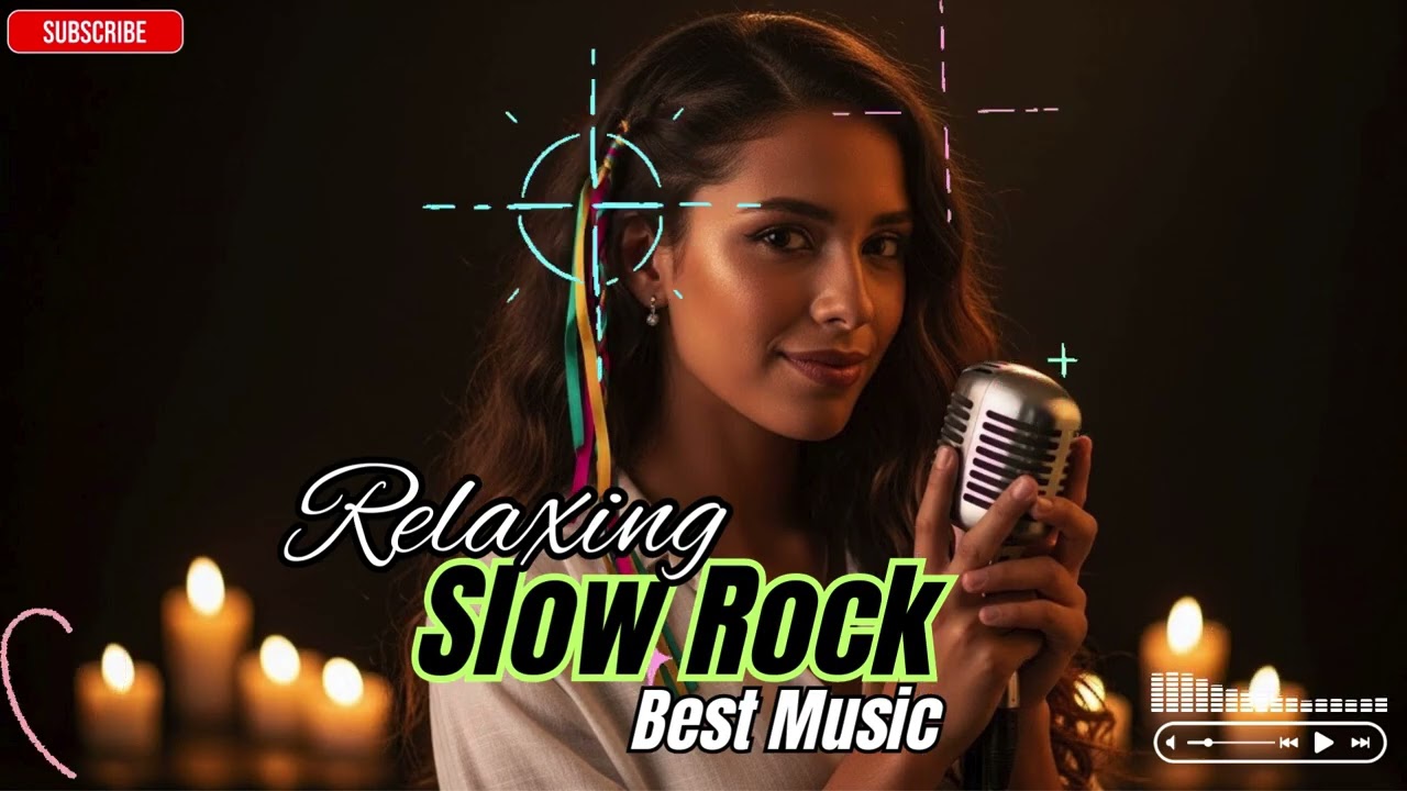 🌌 Late Night Slow Rock Love Songs to Heal a Broken Heart — Emotional Ballads & Calm Guitar