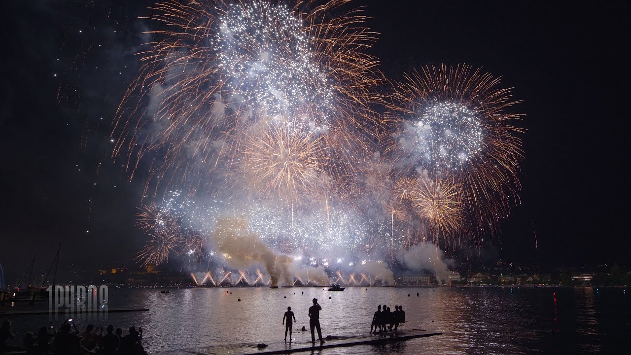 Züri Fäscht 2023 - Feuerwerk-Finale, Freitag - Parente Fireworks