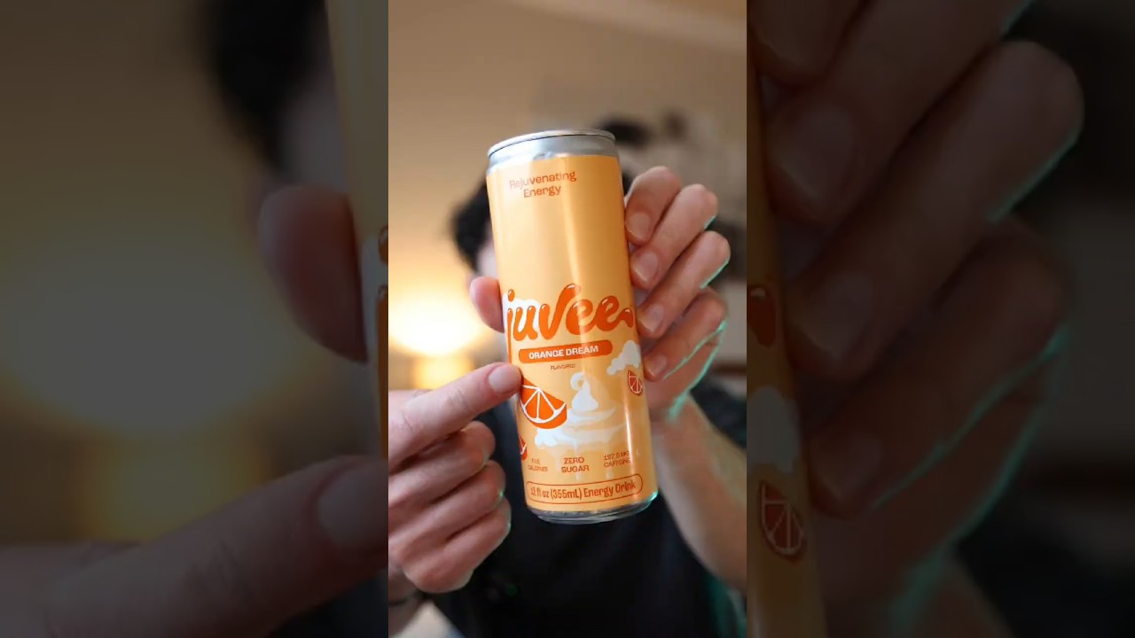 Would you try Juvee's newest energy drink flavor Orange Dream? With a perfect 127.5mg of caffeine, 5