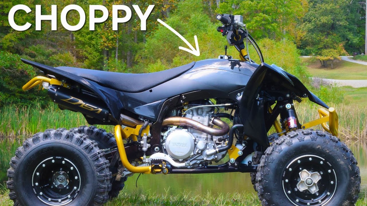Построил YFZ 450R с холодным стартом! 480 Big Bore!