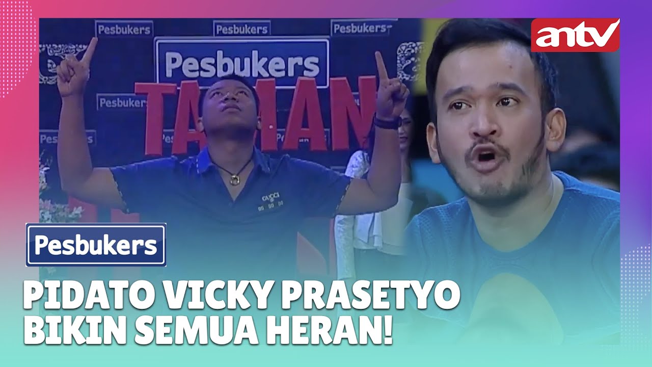 Pidato Vicky Prasetyo Bikin Semua Heran! | Best Cut Pesbukers