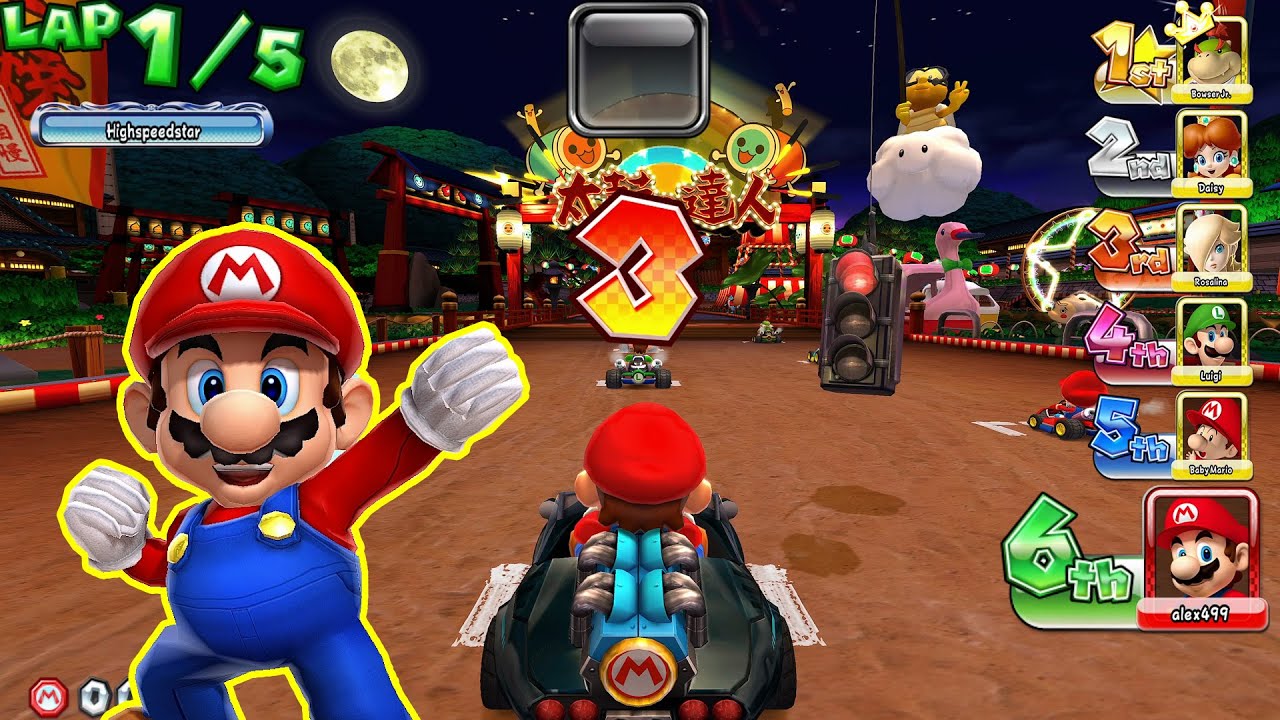 Mario Kart Arcade GP DX 1.18 - Don-chan Cup (Super Difficulty ) Battle Races | UHD