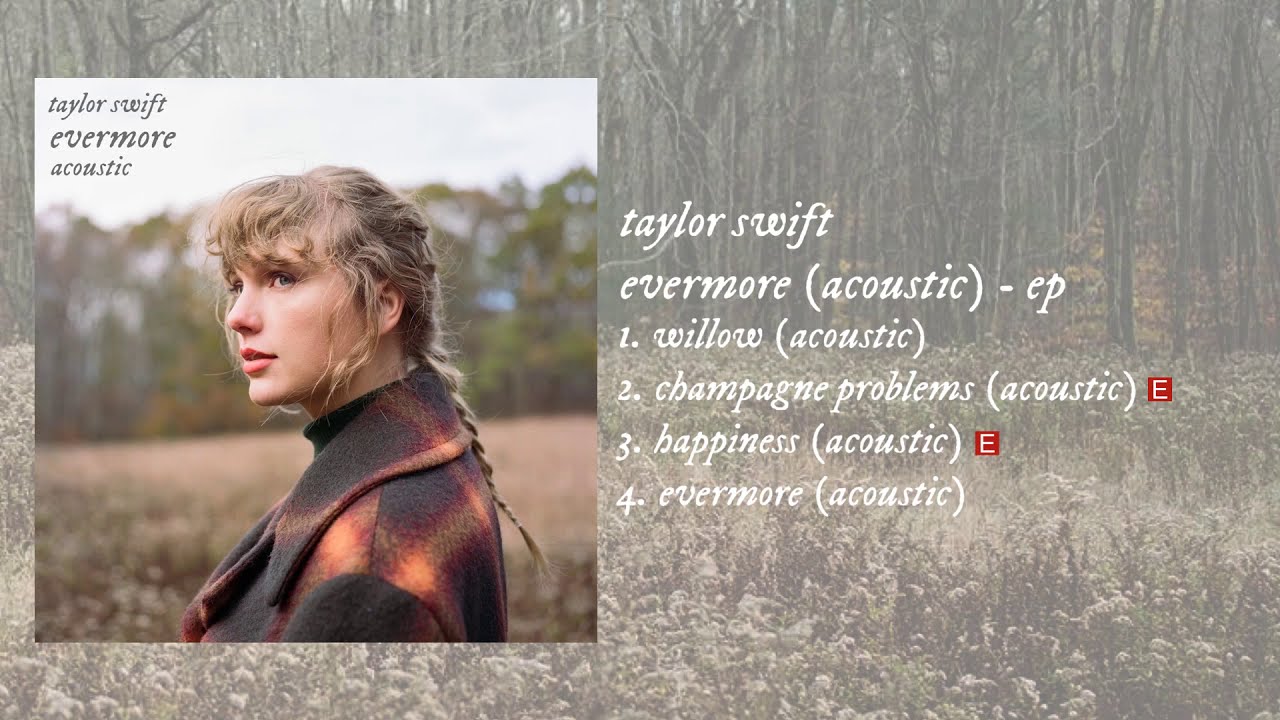 Taylor Swift - evermore (Acoustic Session) - EP