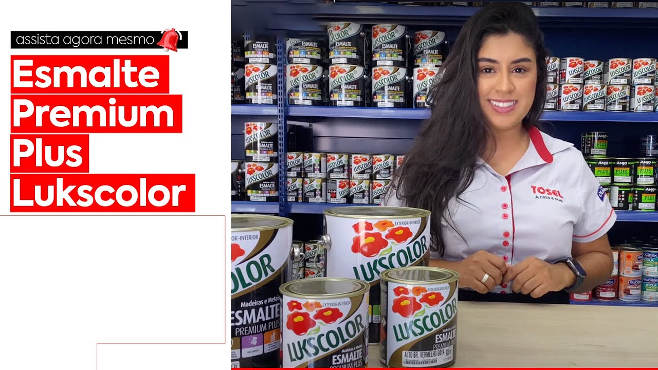 Tinta Esmalte Premium Plus da Lukscolor