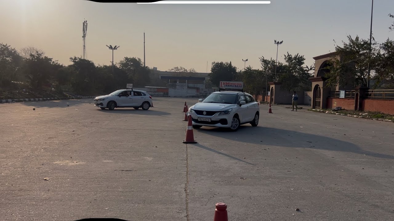 Saturday theory class and Driving license test practice 