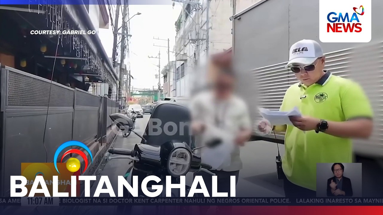 Gabriel Go ng MMDA, pansamantalang sinuspinde sa clearing operations... | Balitanghali