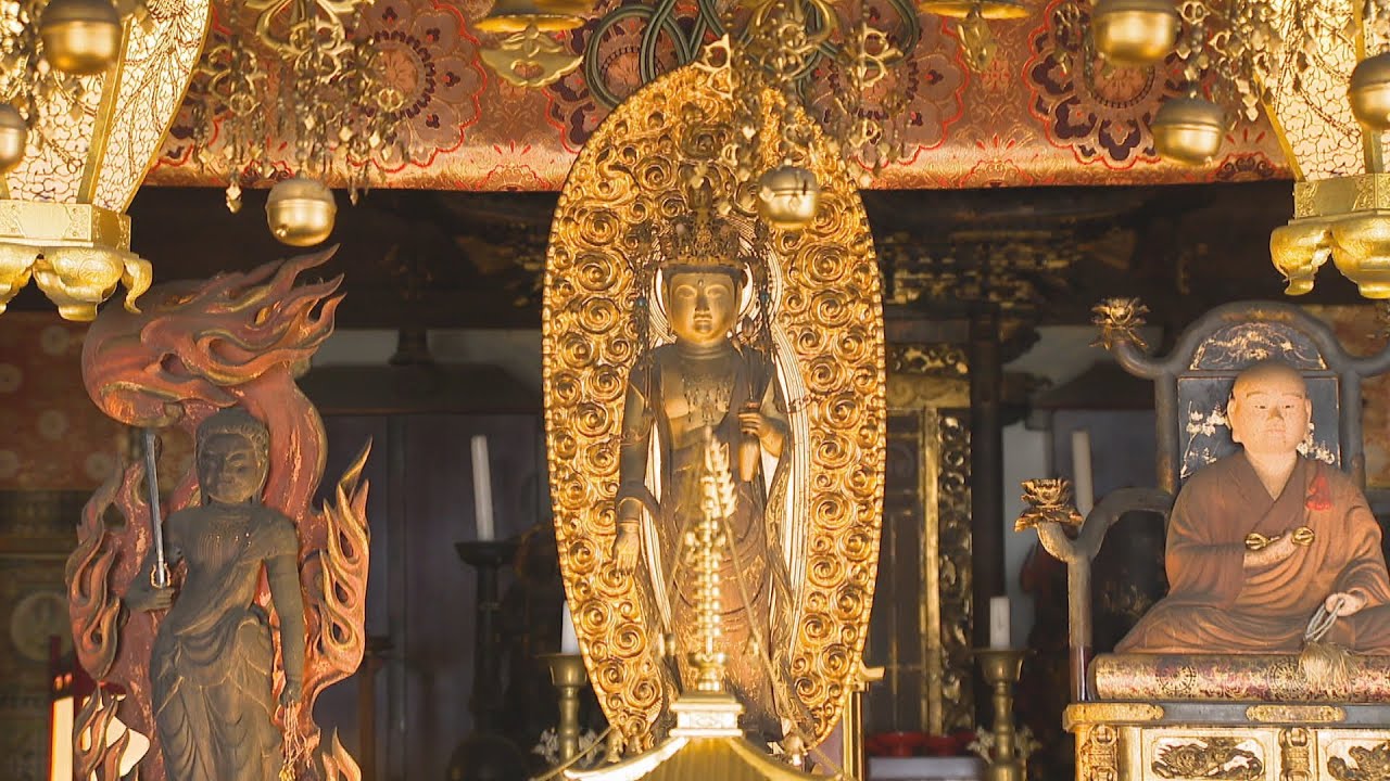 約100年ぶりに公開&hellip;秘仏「十一面観世音菩薩」御開帳　香川・善通寺市