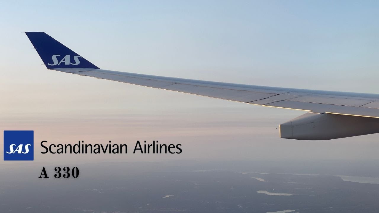 7 hours travel ! Newark EWR 🇺🇸 - Oslo OSL 🇳🇴 SAS Airlines Airbus A330 [FLIGHT REPORT]