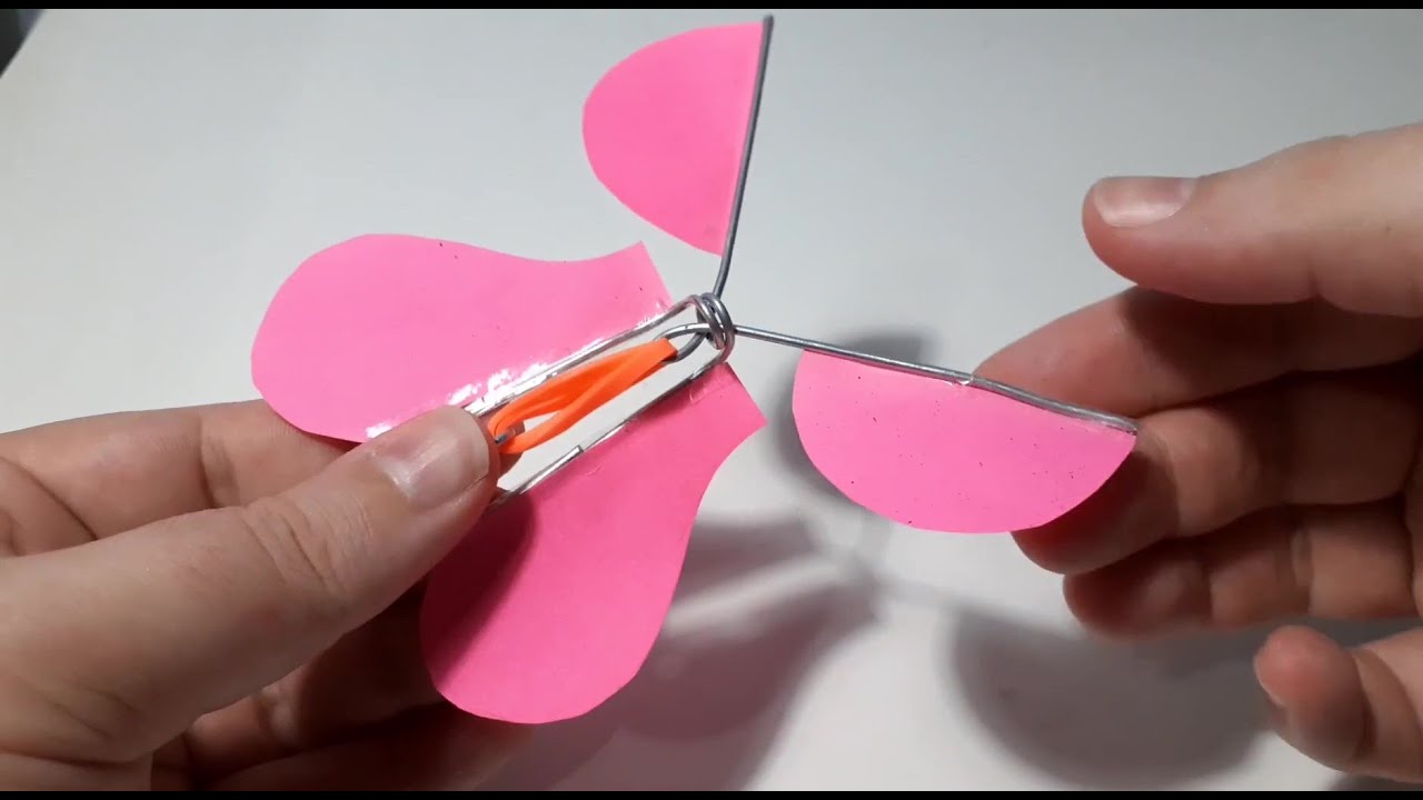 Como fazer um Ornitóptero Borboleta mecânica do tipo DragonFly em casa