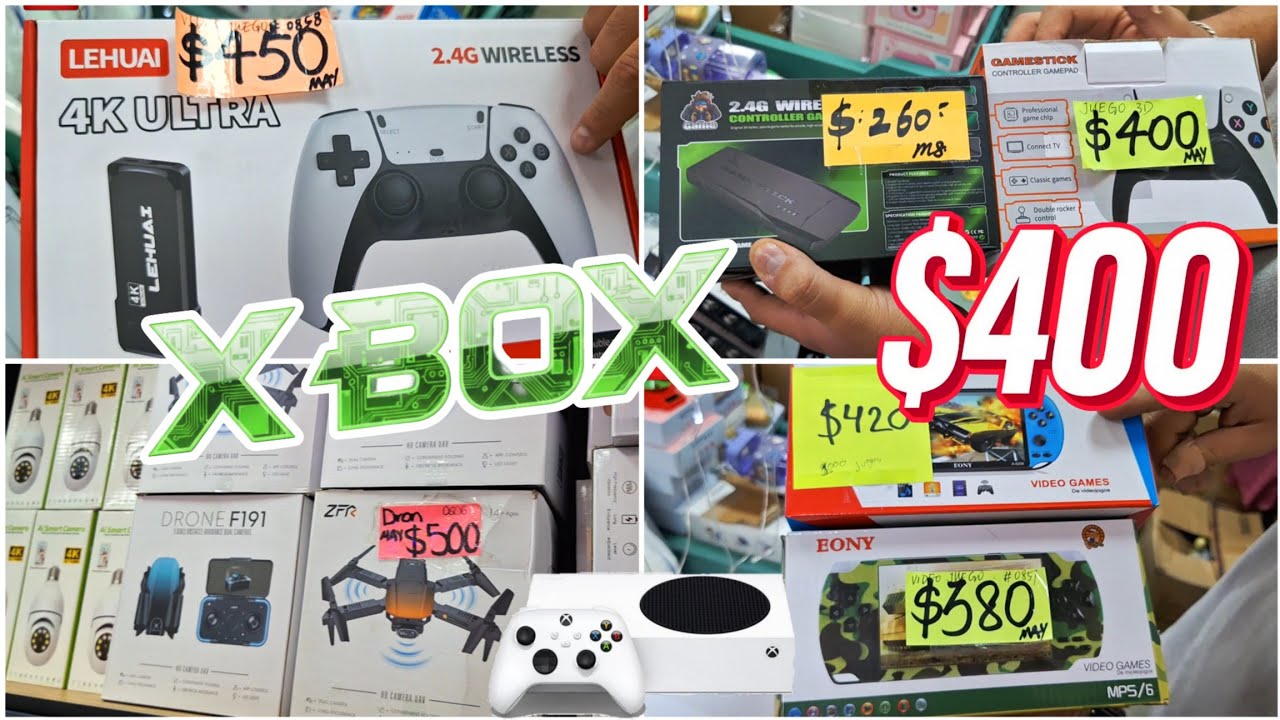 Nuevos XBOX DESDE $400, CONSOLAS, DRONES, VIDEOJUEGOS, ARTÍCULOS DE TECNOLOGÍA BARATOS EN IZAZAGA 38