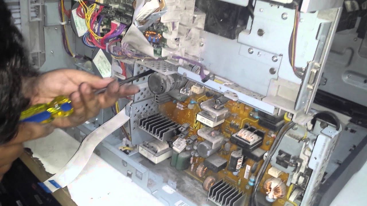 Cambio de Swing Plate HP 4345 parte 1