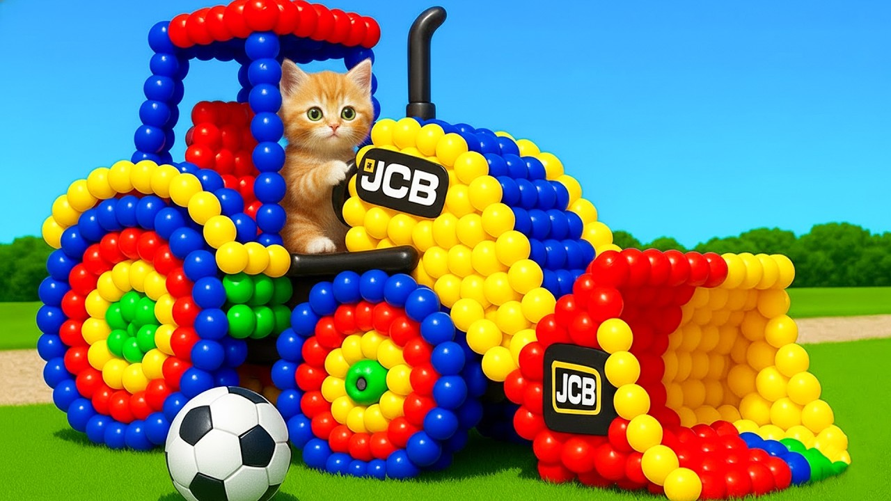 The mascot vibrato assistant tractor placed on the football field is popular, co-produced & creative