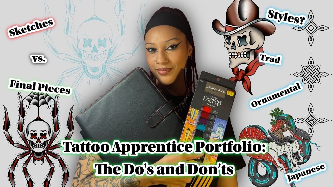 Tattoo Portfolio Tips | What You Need to Get a Tattoo Apprenticeship
