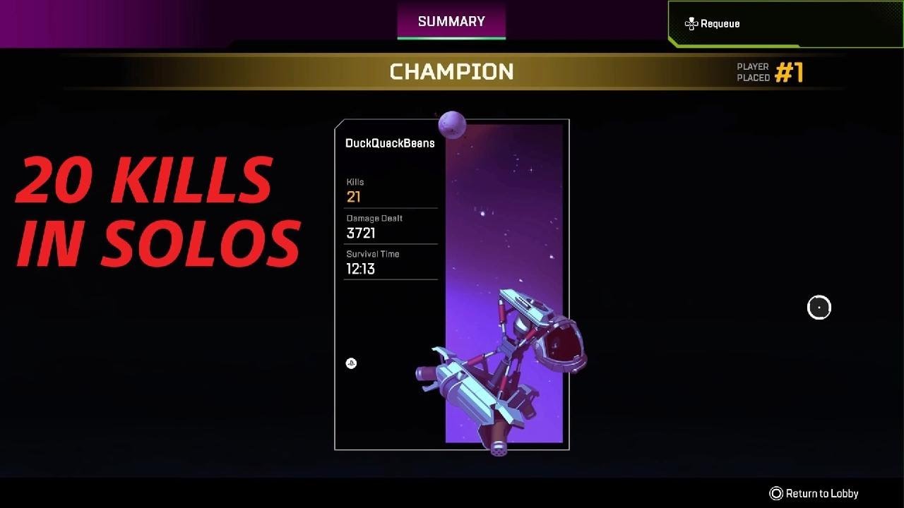 Apex Legends 21 KILLS IN SOLOS