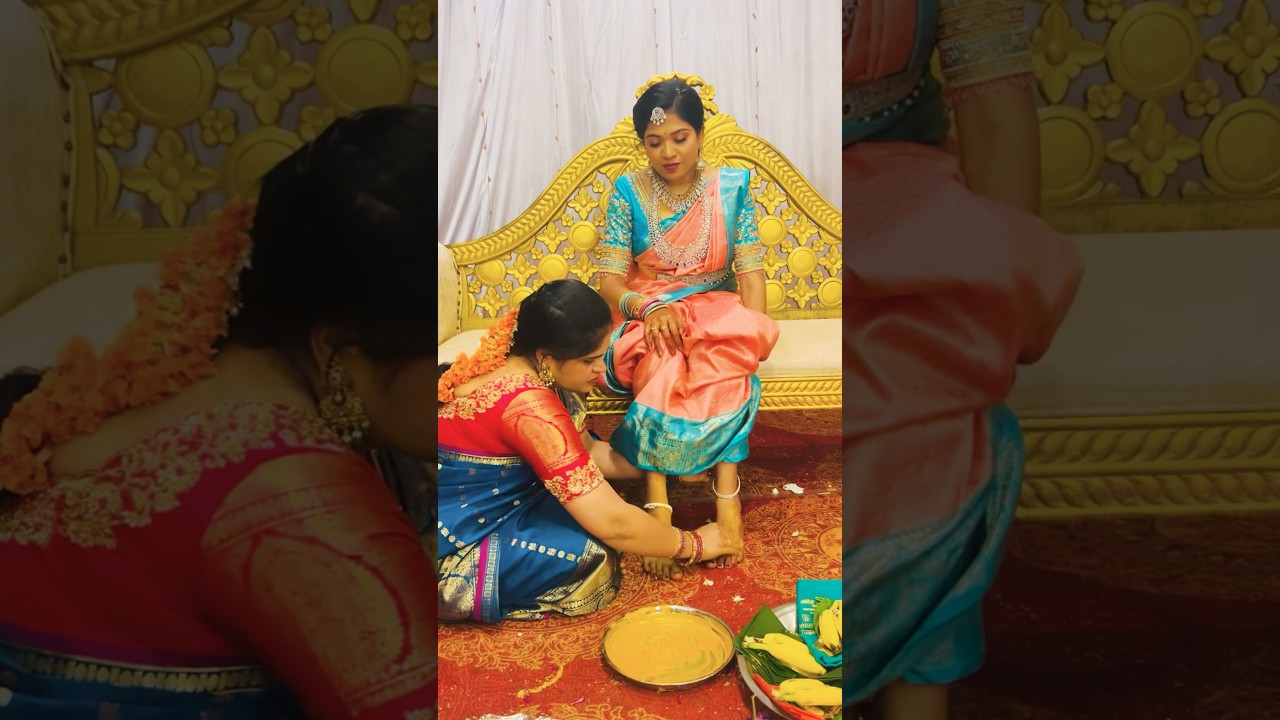 Beautiful Telugu Wedding Ritual Moments 💛 | Traditional Vibes 