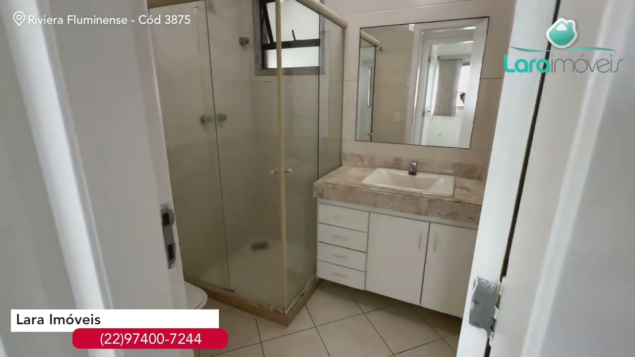 Apartamento em Riviera Fluminense - Macaé, RJ - Cód.3875