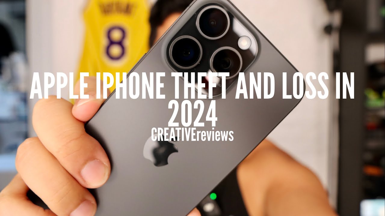 Кража и потеря Apple iPhone в 2024 году