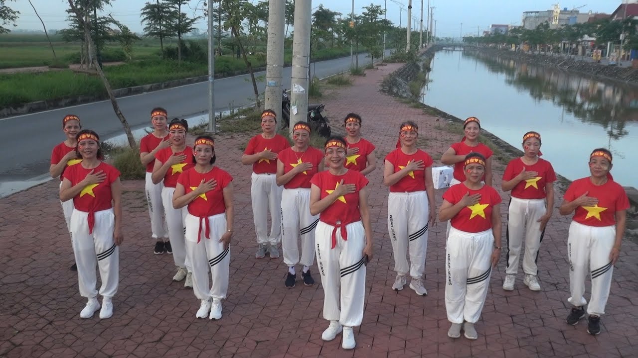 NHÓM AEROBIC LÀNG TRUNG LĂNG XÃ TIÊN LÃNG HẢI PHÒNG