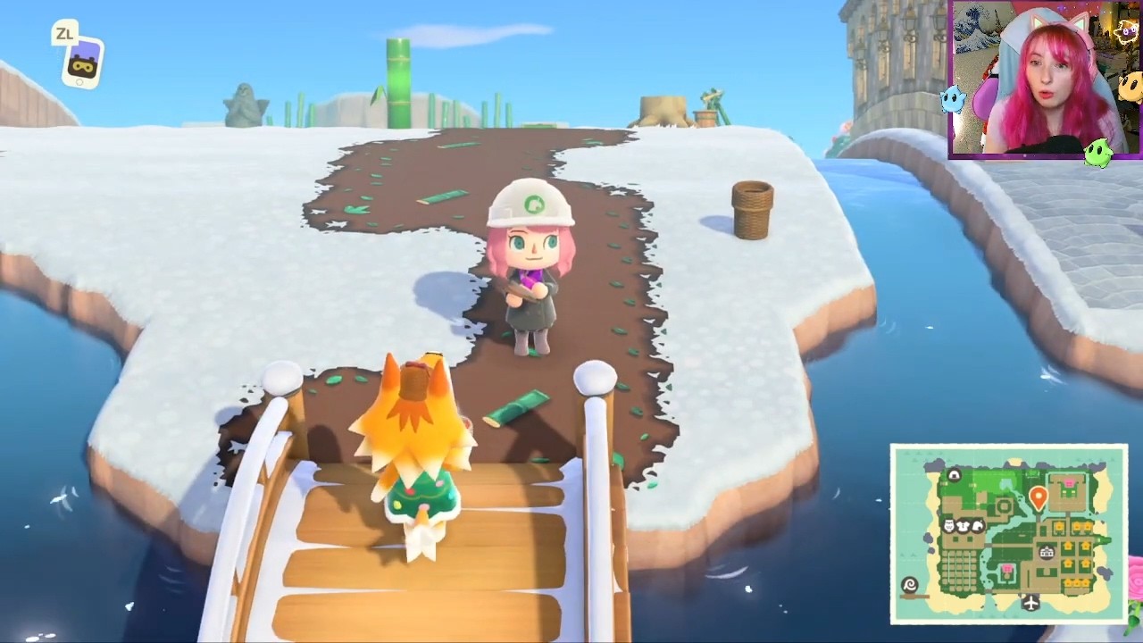 Destress time with some dirt paths | Animal Crossing New Horizons VOD