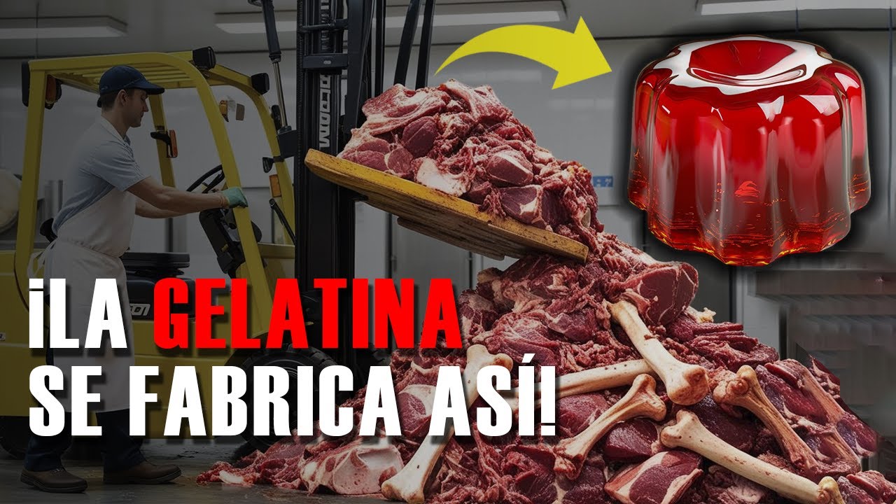 &iquest;C&oacute;mo se Fabrica la Gelatina? | Paso&nbsp;a&nbsp;Paso en la F&aacute;brica